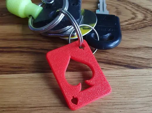 Ace of Spades Charm