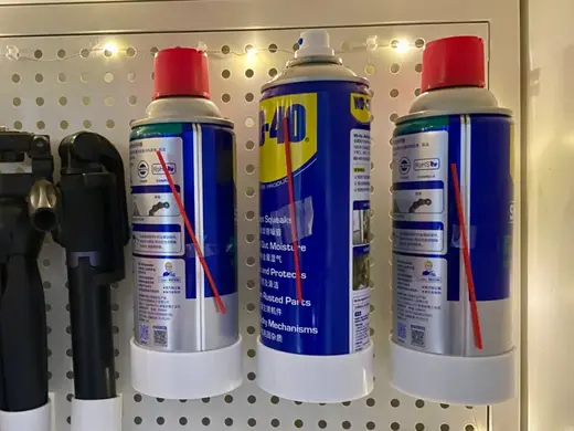 WD40-润滑油-洞洞板支架-超级省料