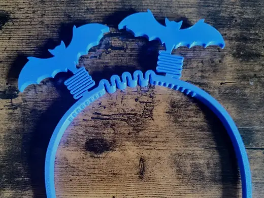 Halloween Bat Wobble Headband
