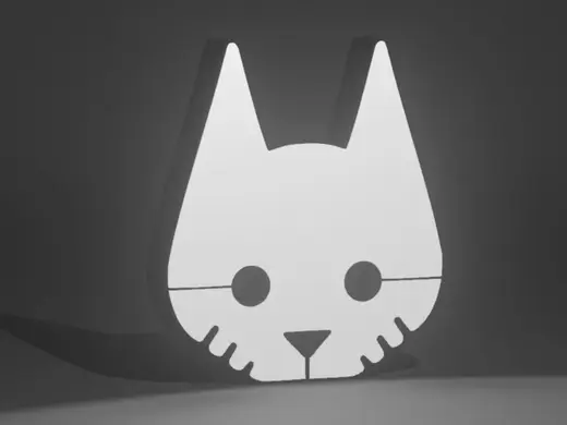 Stray The Cat (Game) Face Logo - Lightbox