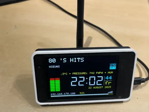 Yoradio Eradio 3.5 inch case