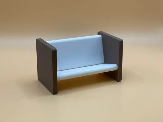 Mini Sofa – Minimalist Doll Couch for Living Room
