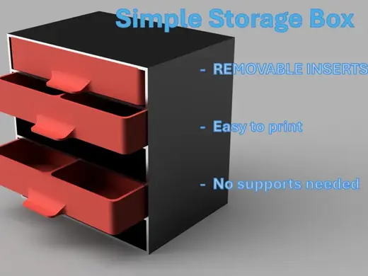 Storage Drawer Box S