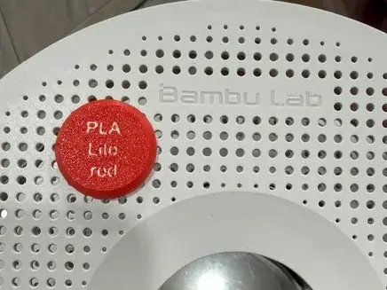 RFID感應晶片重複使用(無晶片請勿打印)-PLA-Lite(紅)