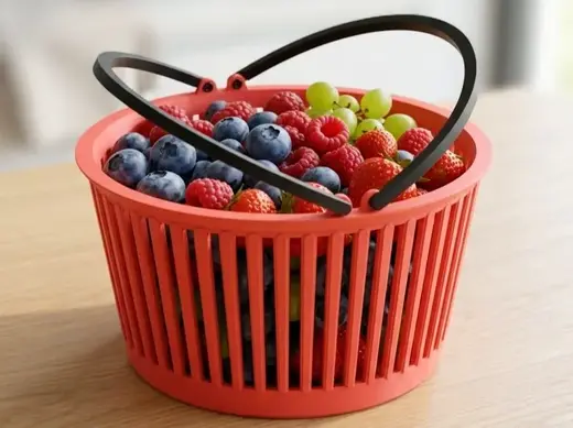Basket Modern Minimalist Fruit & Storage Caddy