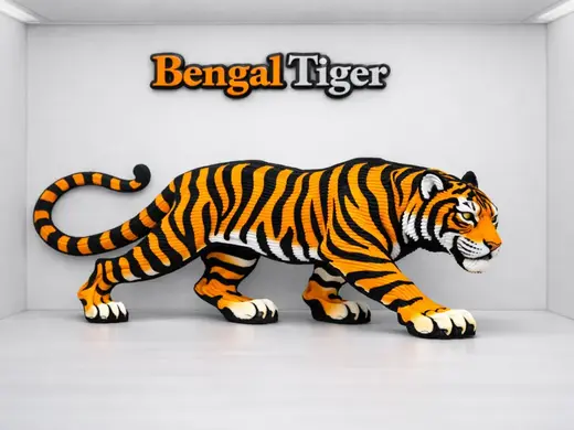 Tiger, toy and display item