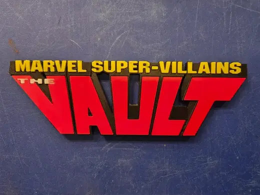 Marvel Super-Villains The Vault logo