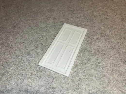 Dollhouse door miniature house