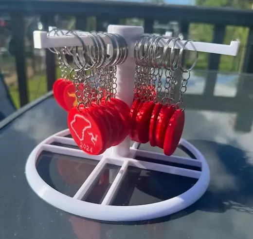 Keyring Display Stand