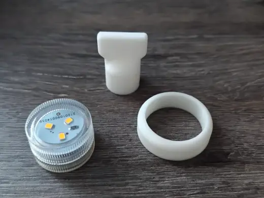 LED Teelicht-Adapter 30mm auf 38mm