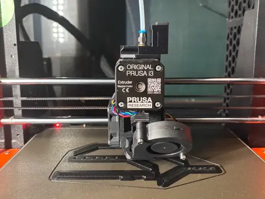 Upgraded extruder for MK3S+ with MMU3