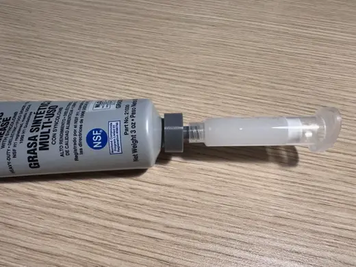 Super Lube (3oz) to Luer Lock Adapter