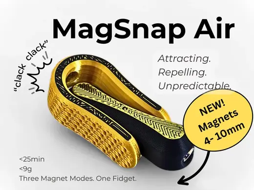 MagSnap Air: Attracting. Repelling. Unpredictable