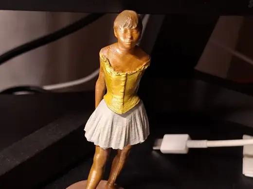 La piccola ballerina di Degas