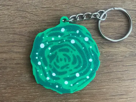 Rick and Morty Portal Keychain / 3 color / Gift