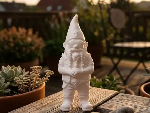 Cooler Rocker - Gartenzwerg