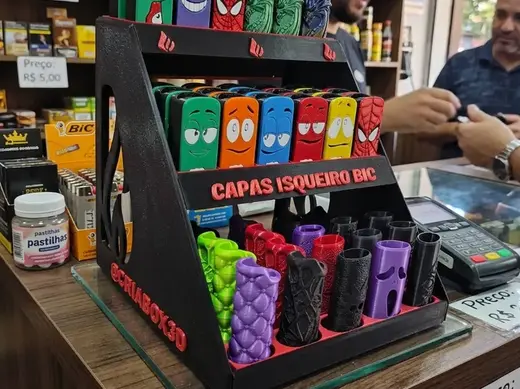 BIC Lighter Sleeve Organizer Trays 3 Modular Sizes