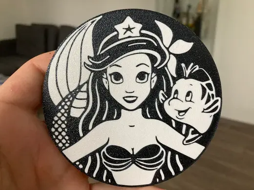 Little Mermaid coaster