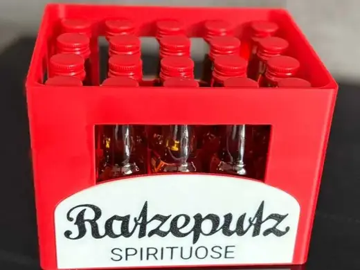 Ratzeputz Kasten / Bierkasten für 20 Flaschen