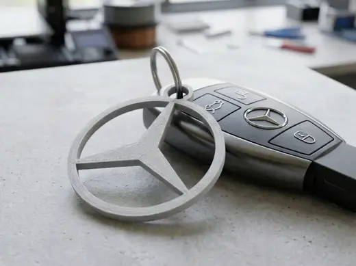 Mercedes Benz keychain