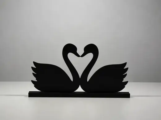 Swans love - valentine 's day
