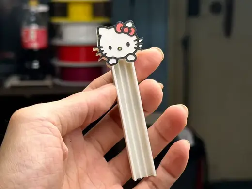 hello kitty豆铲 3道豆铲 漫画风