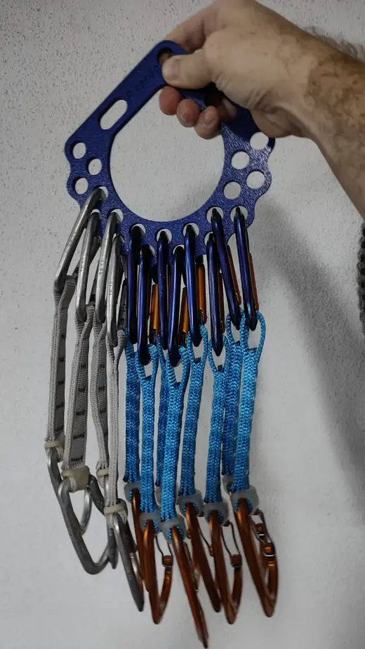 Climbing Gear Organizer Rack remixed