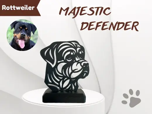 Rottweiler Dog Silhouette