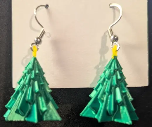 Christmas Tree Earrings