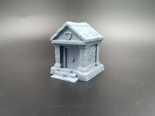 DnD Accessories Terrain - Mausoleum Crypt RPG