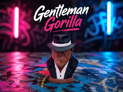 Gentleman Gorilla "Don Kong" Zigarrenboss H2C/H2D