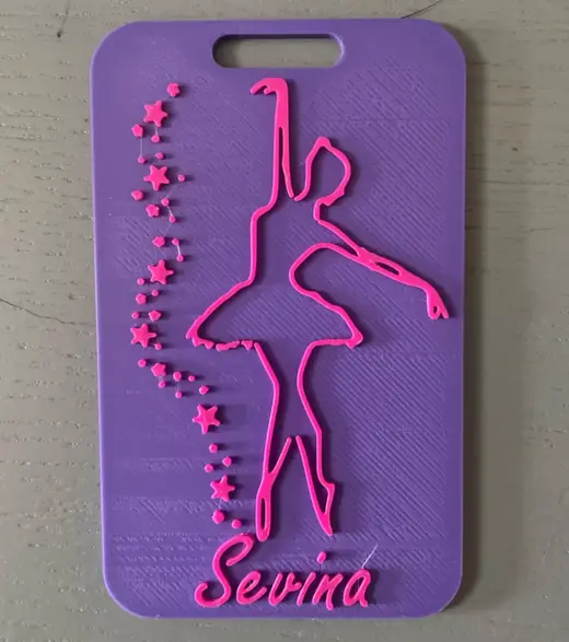 Dance Bag Tag (No AMS)