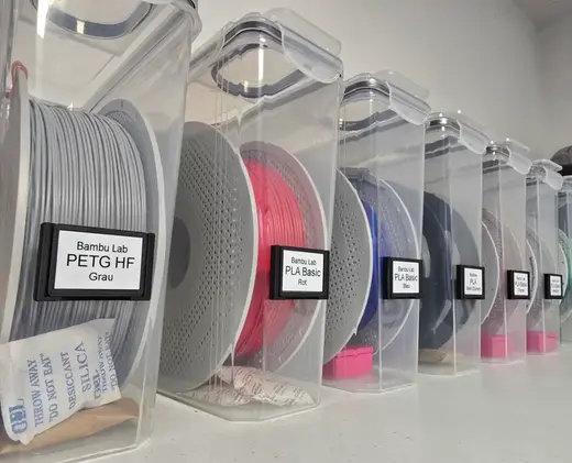 Swappable Filament Label