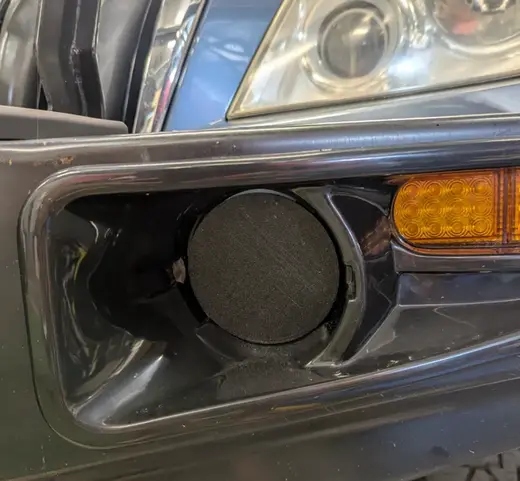 Fog Light Bullbar Cover