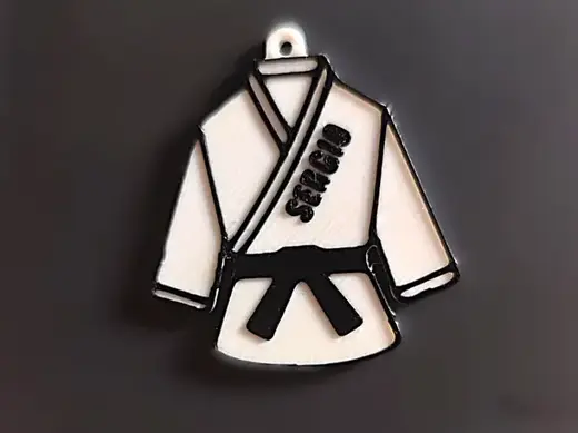 Llavero Karategui Kárate Judo Artes Marciales Name