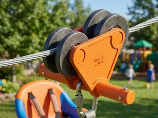Tyrolienne pour enfant
