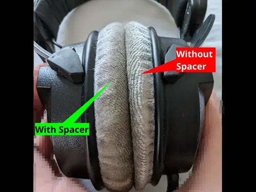Beyerdynamic DT 770 Pro Comfort Spacer Earpad Mod
