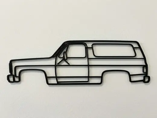 Chevrolet K5 Blazer 2nd Gen Wall Art