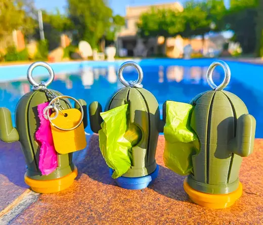 Cactus Pet Waste Bag Dispenser