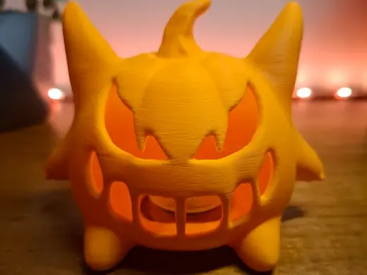 Pokémon Gengar halloween pumpkin