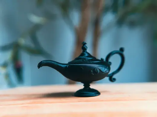 Stylized Genie Lamp