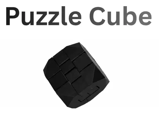 12 Piece Puzzle Cube ,,Tiny´´