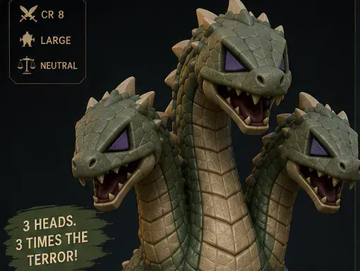 Hydra chibi miniature