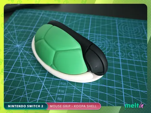 Nintendo Switch 2 - Joy-Con Mouse Grip Koopa Shell