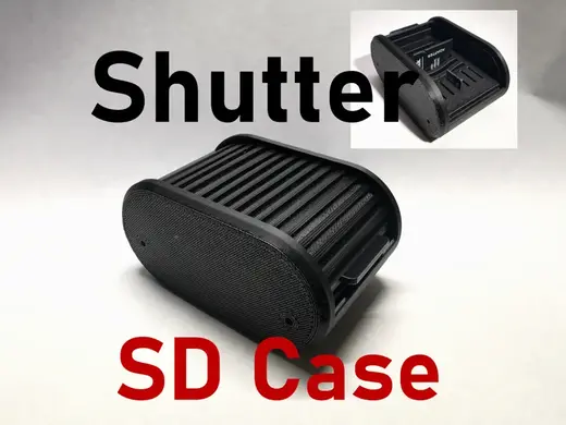 Shutter SD Card Travel Case