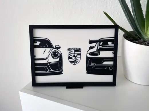Porsche GT3 RS 2012 Picture Frame