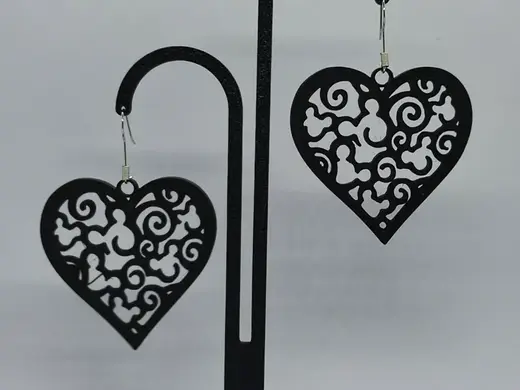 Pendientes Corazón Disney