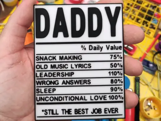 Daddy nutrition facts