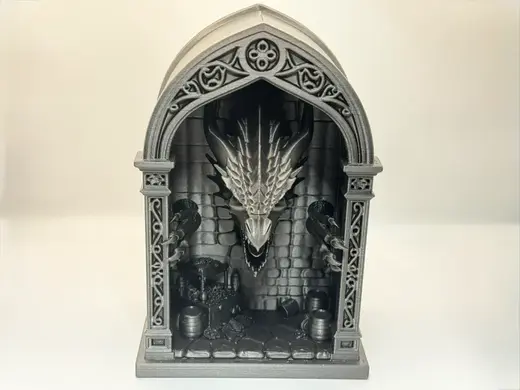 Dragon’s Gate – Fantasy Nook Book with Treasure
