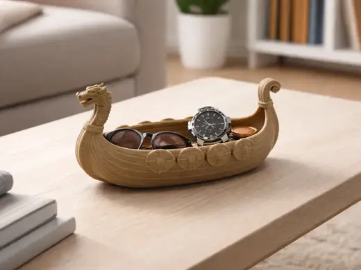 Viking Longship Tray